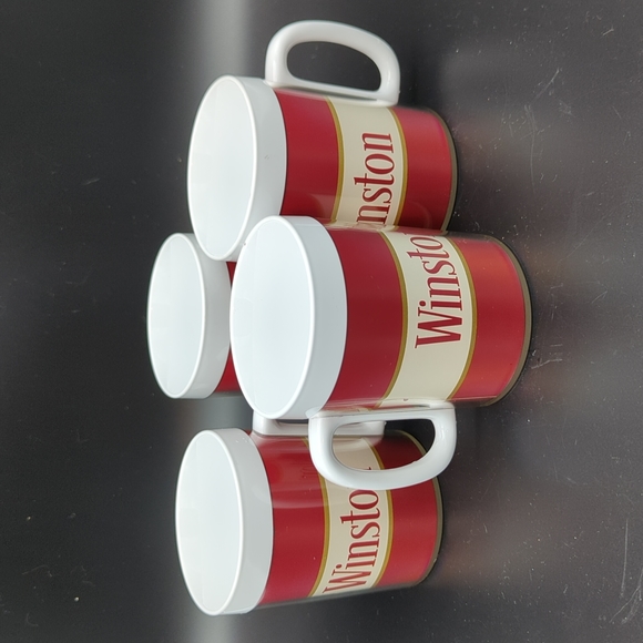 Winston Dining Set Of Four Vintage Winston Cigarettes Merch